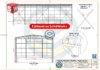 Galpão Metálico 12x25m com cobertura em 2 águas e fechamento total em telha metálica, projeto digital completo e editável para engenharia industrial. Folha 03