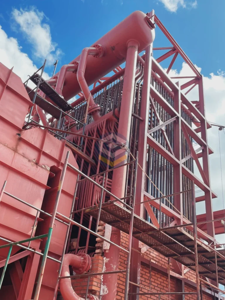 Caldeira de Vapor de Grande Porte - Inspeção pela Loogipro Engenharia e Projetos