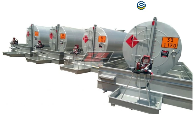 Tanques Industriais para Armazenamento: tanques aéreos que oferecem versatilidade e facilidade de manutenção em aplicações industriais.