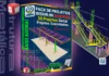 Capa do Pack 30 Estruturas Metálicas Executadas com projetos de galpões, postos e escadas industriais editáveis no SolidWorks.