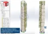 Reservatório Metálico 15000 Litros – Cilíndrico – Assembly com escada marinheiro modelado no SolidWorks para projetos industriais de armazenamento vertical