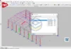 Detalhes de carga aplicada no Galpão Metálico 18x32m – Cype 3D 2019a – Tesoura com Altura Constante, incluindo carga permanente, sucção e vento.