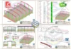 Galpão Metálico 18x25m - PDF - Vista isométrica e frontal do Galpão Metálico 18x25m em PDF com fechamento misto.