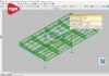 Posto de Combustível 9x17m - Cype 3D - Estrutura Metálica - Modelo estrutural no Cype3D 2019a do Posto de Combustível 9x17m com verificação de tensão e esforços atuantes.