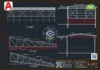 Galpão Metálico 15x40m com Bico de Pato 5m - DWG com detalhes construtivos para fabricação do bico de pato e tesoura metálica de 5 metros.