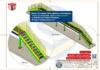 Escada e Plataforma Central - Drawing - Desenlonador de Caminhões com detalhe construtivo e vista isométrica no SolidWorks.