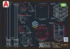 Desenho Técnico de Posto de Combustível 11x20m – Estrutura Metálica – Download Grátis em DWG com detalhes de fundação, chapas e reforços estruturais.